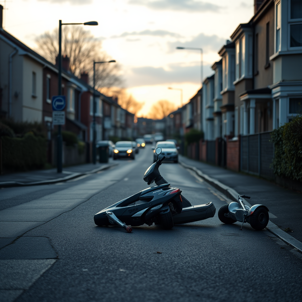 Thieves steal multiple mopeds overnight and dump them on streets